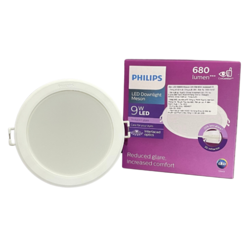 Bộ đèn âm trần Philips Meson IO tốt cho mắt (New Gen) 5W 7W 9W 13W