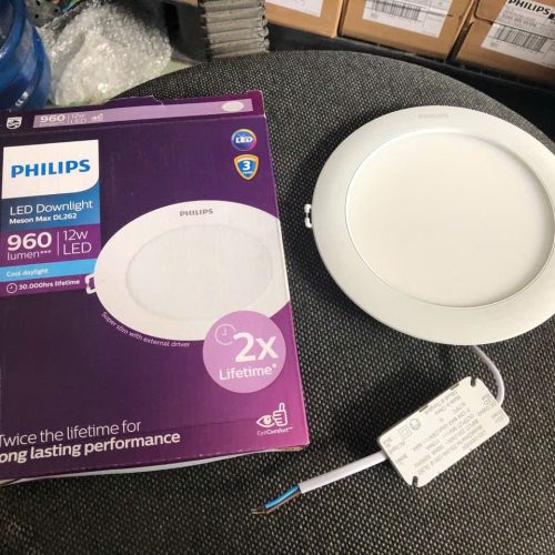 Bộ đèn âm trần Philips LED DL262 công suất (6W, 9W, 12W)