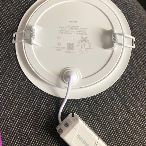 Bộ đèn âm trần Philips LED DL262 công suất (6W, 9W, 12W)